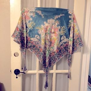 Johnny Was silk scarf